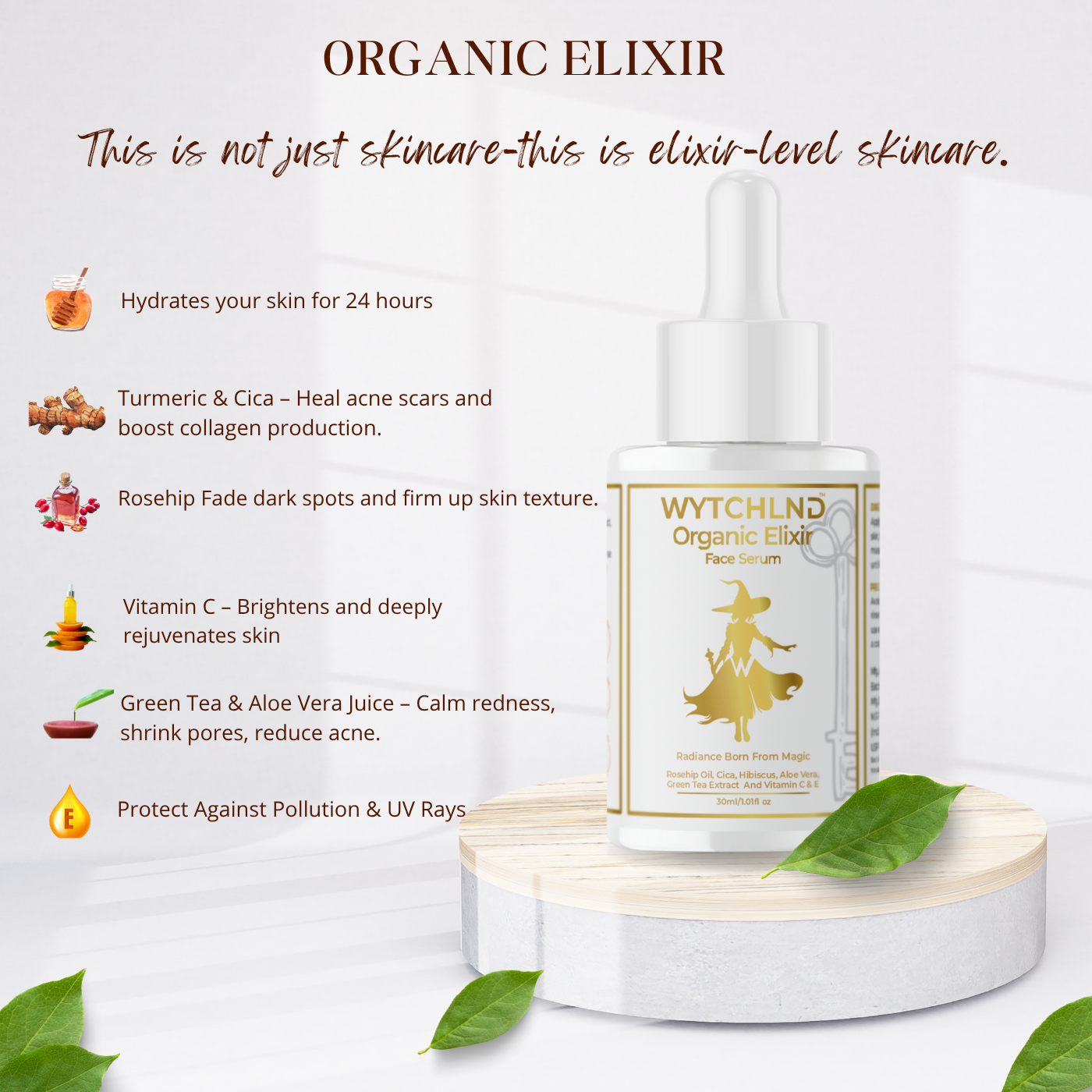 Organic Elixir Face Serum