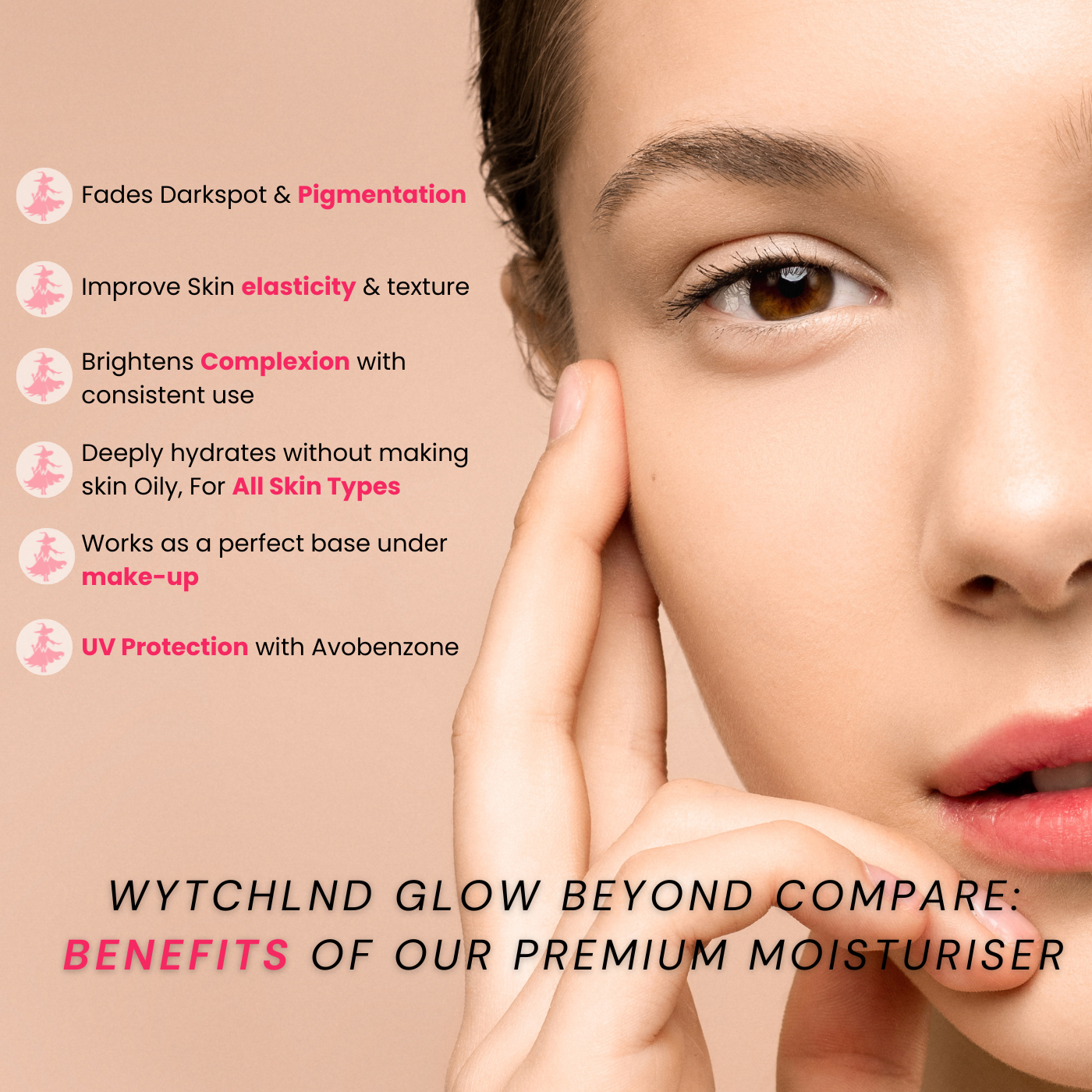 Wytchlnd 24x7 Bright+ Instant Glow Moisturizer Cream