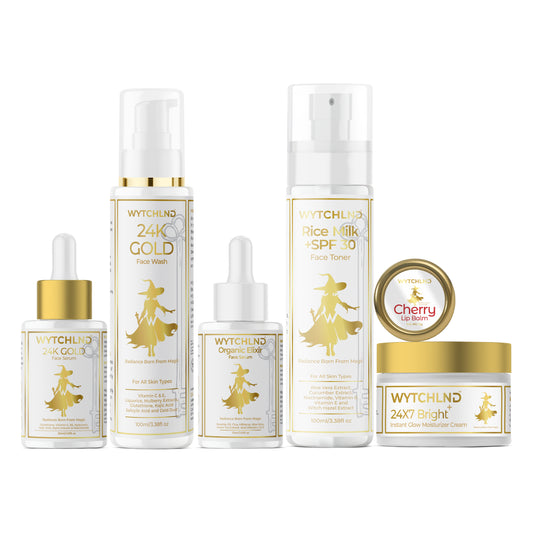 Wytchlnd Premium 5-in-1 Skincare Combo with Gua Sha